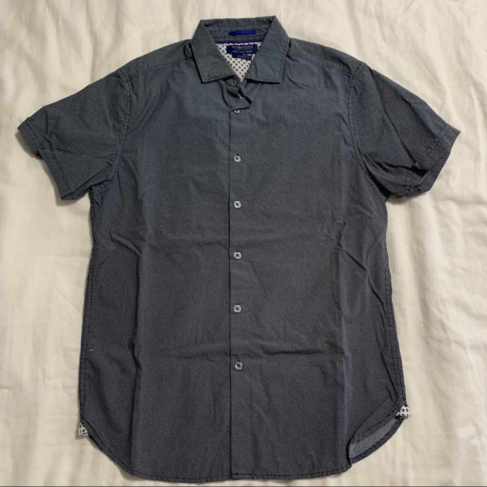 Denim & Flower button down